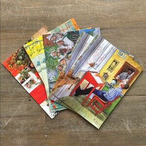 Carl Larsson stationary card set